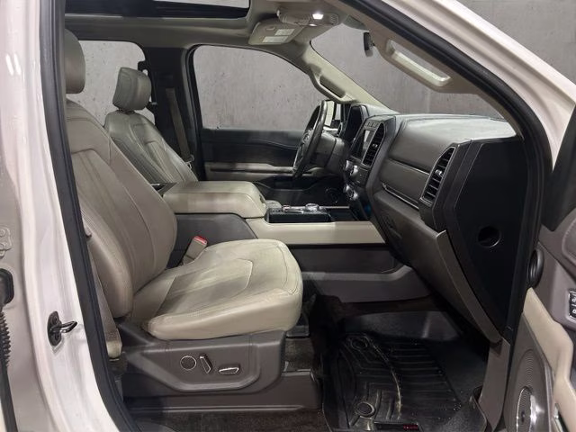 2018 White Platinum Metallic Tri-Coat Ford Expedition Limited 4X4 SUV