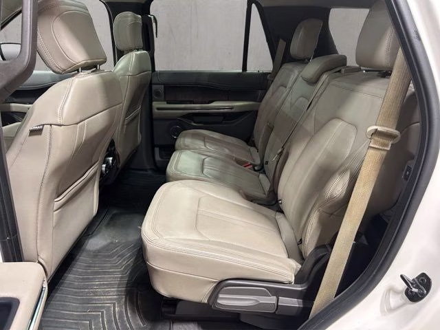 2018 White Platinum Metallic Tri-Coat Ford Expedition Limited 4X4 SUV