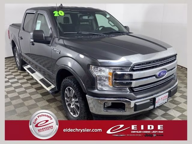 2020 Magnetic Metallic Ford F-150 Lariat 4X4 Truck