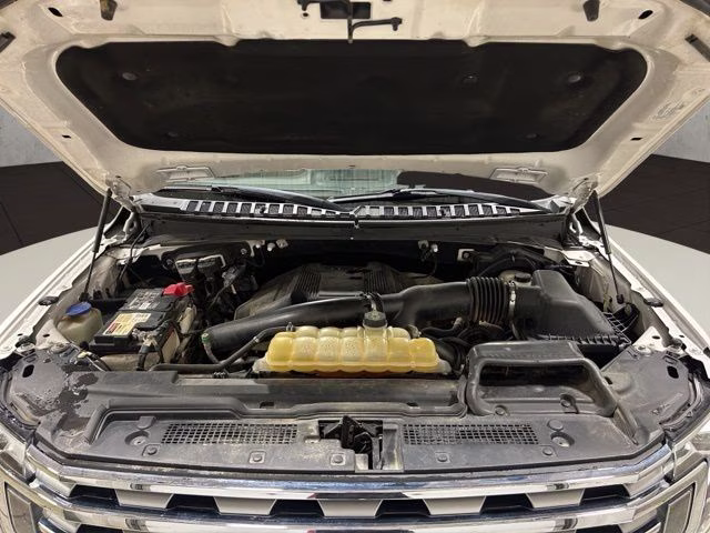 2018 White Platinum Metallic Tri-Coat Ford Expedition Limited 4X4 SUV