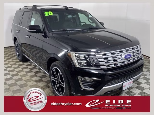 2020 Agate Black Ford Expedition Limited 4X4 SUV
