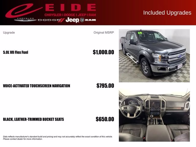 2020 Magnetic Metallic Ford F-150 Lariat 4X4 Truck