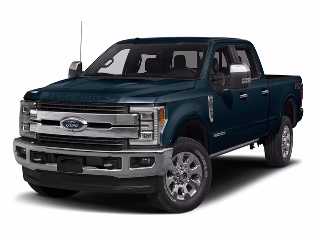 2017 Blue Ford Super Duty F-350 SRW King Ranch 4X4 Truck