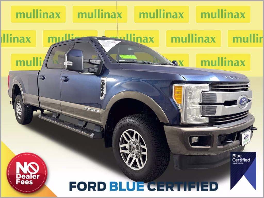 2017 Blue Jeans Metallic Ford Super Duty F-350 SRW King Ranch 4X4 Truck