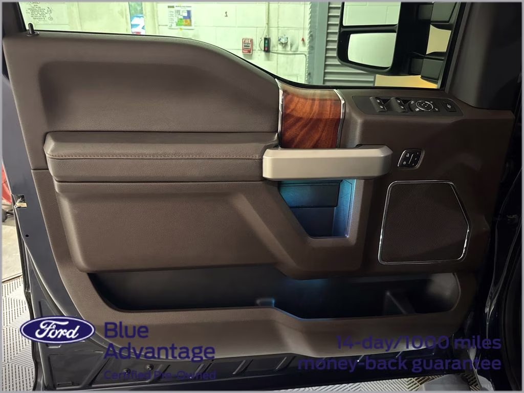 2017 Blue Jeans Metallic Ford Super Duty F-350 SRW King Ranch 4X4 Truck