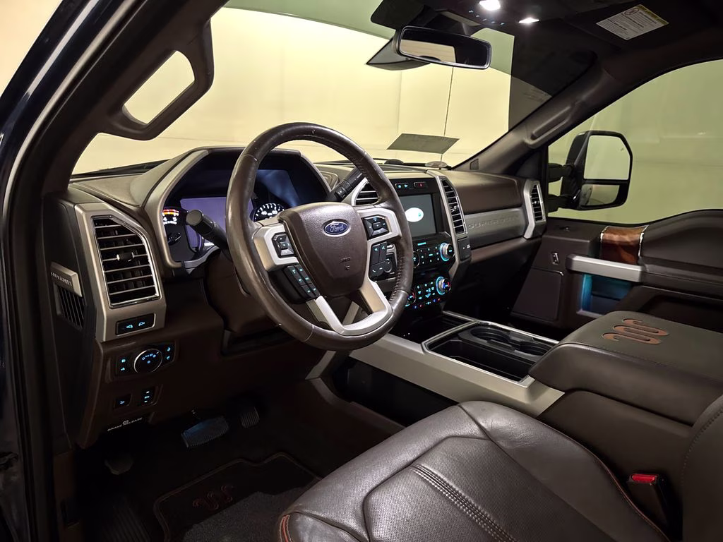 2017 Blue Jeans Metallic Ford Super Duty F-350 SRW King Ranch 4X4 Truck