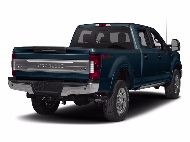 2017 Blue Ford Super Duty F-350 SRW King Ranch 4X4 Truck