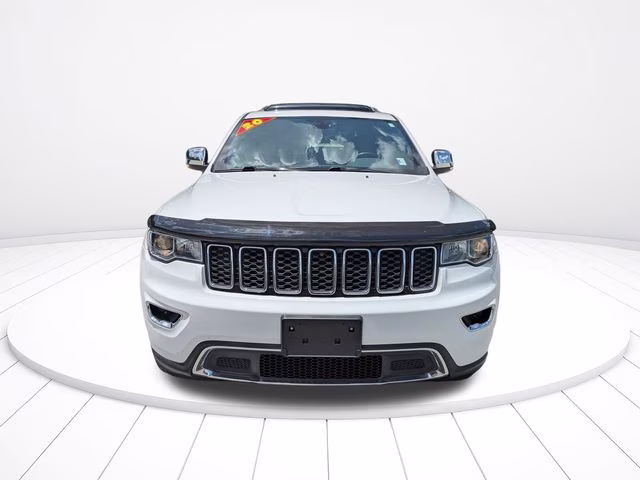 2020 Bright White Clearcoat Jeep Grand Cherokee Limited 4X4 SUV
