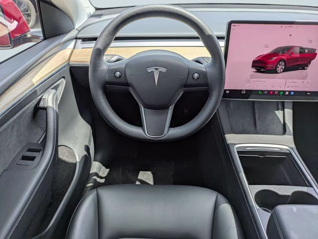 2023 Red Multi-Coat Tesla Model Y Long Range AWD SUV