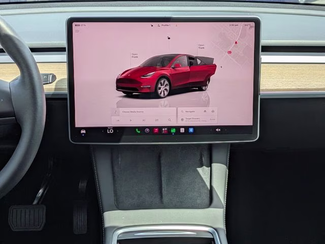 2023 Red Multi-Coat Tesla Model Y Long Range AWD SUV