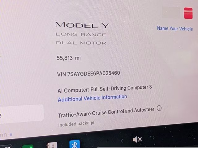 2023 Red Multi-Coat Tesla Model Y Long Range AWD SUV