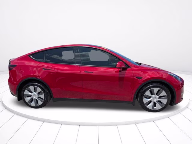 2023 Red Multi-Coat Tesla Model Y Long Range AWD SUV