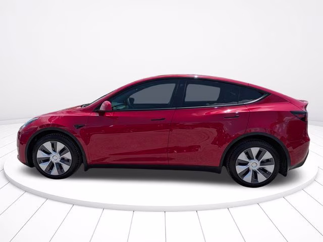 2023 Red Multi-Coat Tesla Model Y Long Range AWD SUV