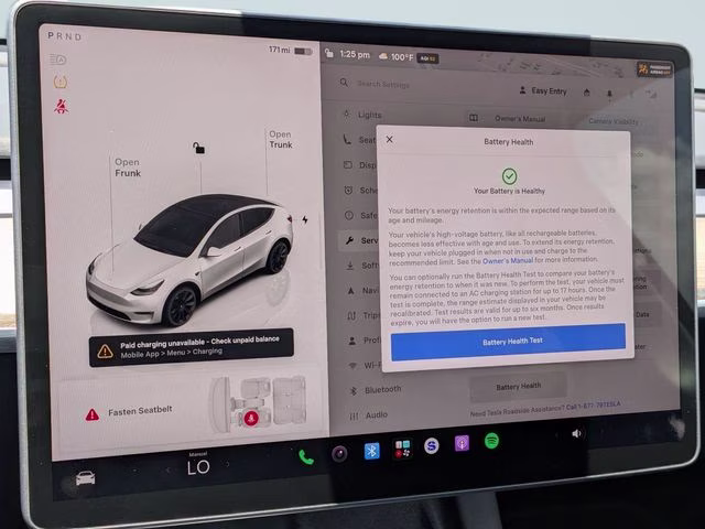 2022 Pearl White Multi-Coat Tesla Model Y Long Range AWD SUV
