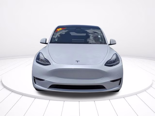 2022 Pearl White Multi-Coat Tesla Model Y Long Range AWD SUV