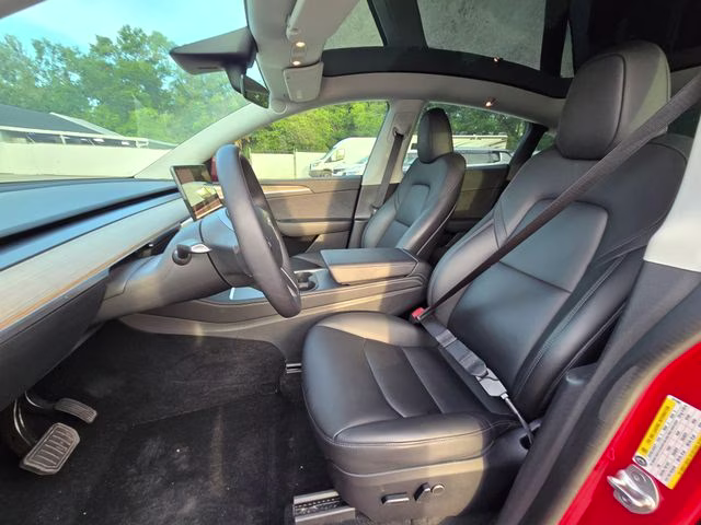 2023 Red Multi-Coat Tesla Model Y Long Range AWD SUV
