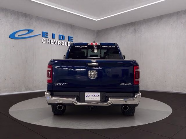 2020 Patriot Blue Pearlcoat Ram 1500 Limited 4X4 Truck