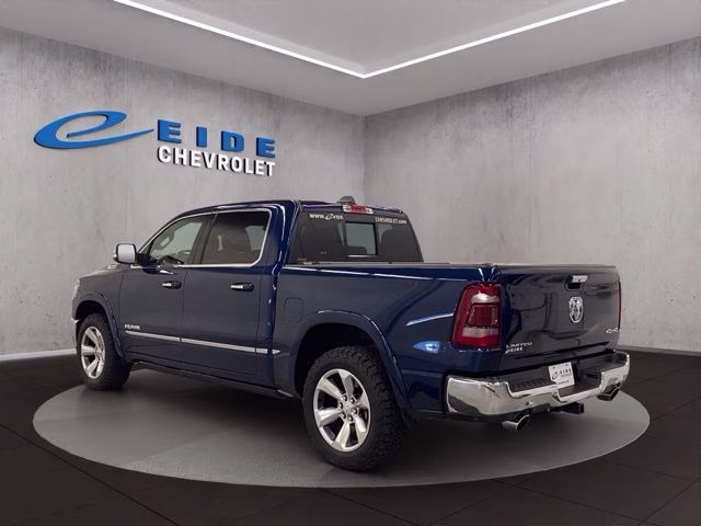 2020 Patriot Blue Pearlcoat Ram 1500 Limited 4X4 Truck
