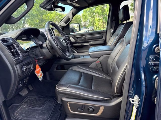 2020 Patriot Blue Pearlcoat Ram 1500 Limited 4X4 Truck