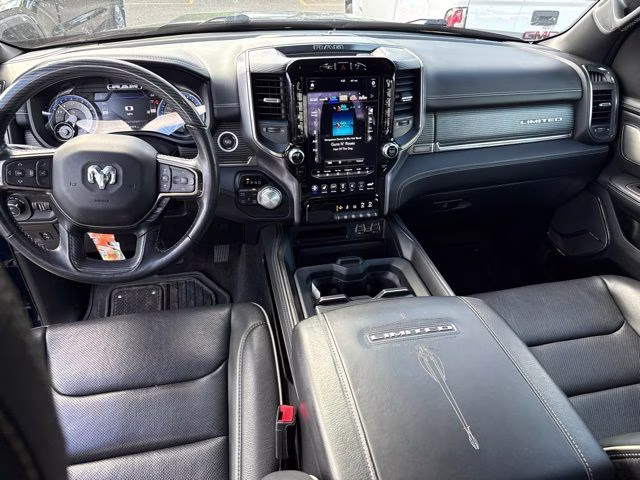 2020 Patriot Blue Pearlcoat Ram 1500 Limited 4X4 Truck
