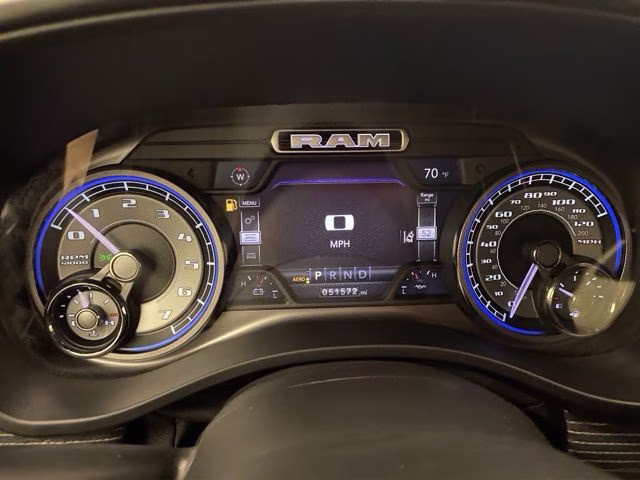 2020 Patriot Blue Pearlcoat Ram 1500 Limited 4X4 Truck