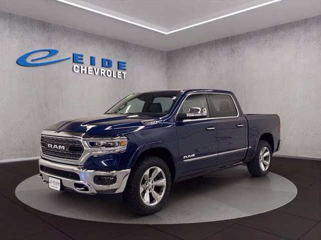2020 Patriot Blue Pearlcoat Ram 1500 Limited 4X4 Truck