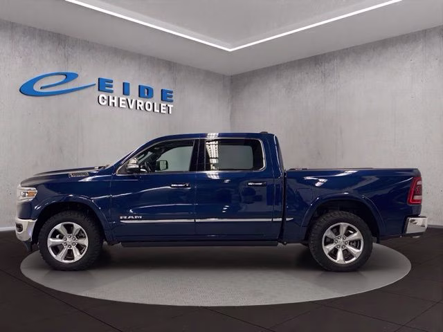 2020 Patriot Blue Pearlcoat Ram 1500 Limited 4X4 Truck