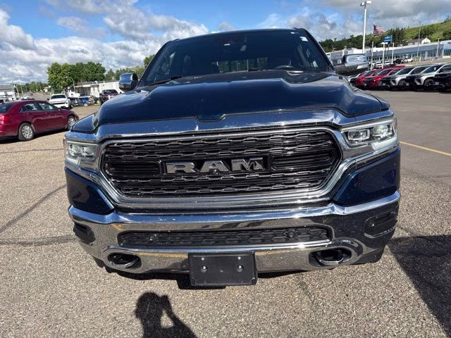 2020 Patriot Blue Pearlcoat Ram 1500 Limited 4X4 Truck