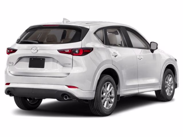 2025 Rhodium White Metallic Mazda CX-5 2.5 S Preferred Package AWD SUV