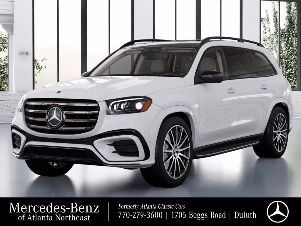 2026 Polar White Mercedes-Benz GLS GLS 450 AWD SUV