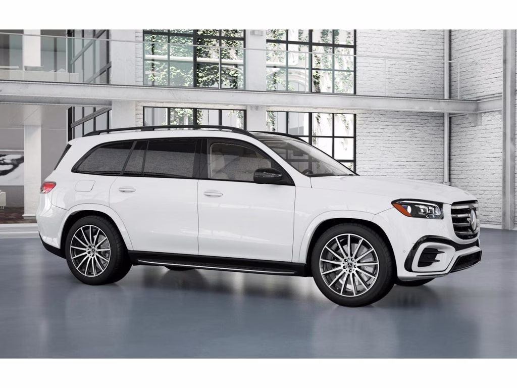 2026 Polar White Mercedes-Benz GLS GLS 450 AWD SUV