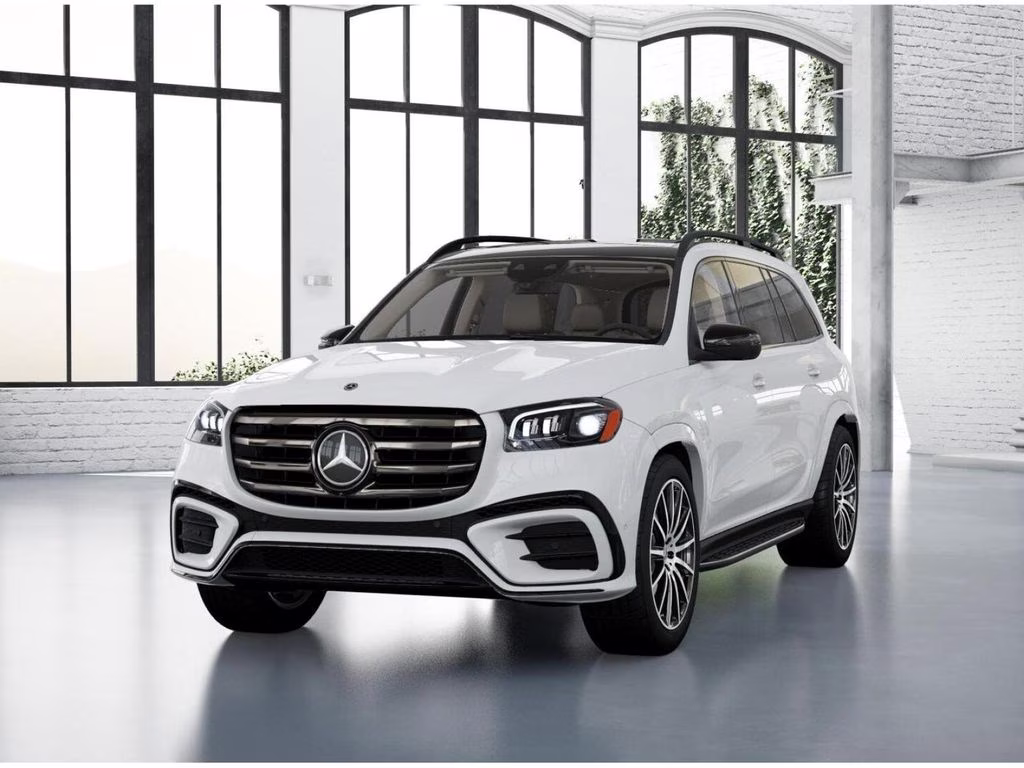 2026 Polar White Mercedes-Benz GLS GLS 450 AWD SUV