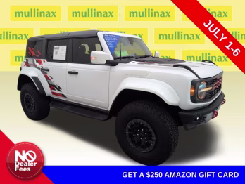 2024 Oxford White Ford Bronco Raptor 4X4 SUV