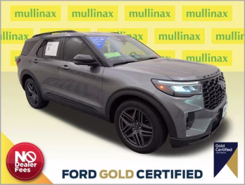 2025 Carbonized Gray Metallic Ford Explorer ST 4X4 SUV