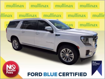 2021 White Frost Tricoat GMC Yukon XL SLT RWD SUV