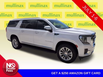 2021 White Frost Tricoat GMC Yukon XL SLT RWD SUV