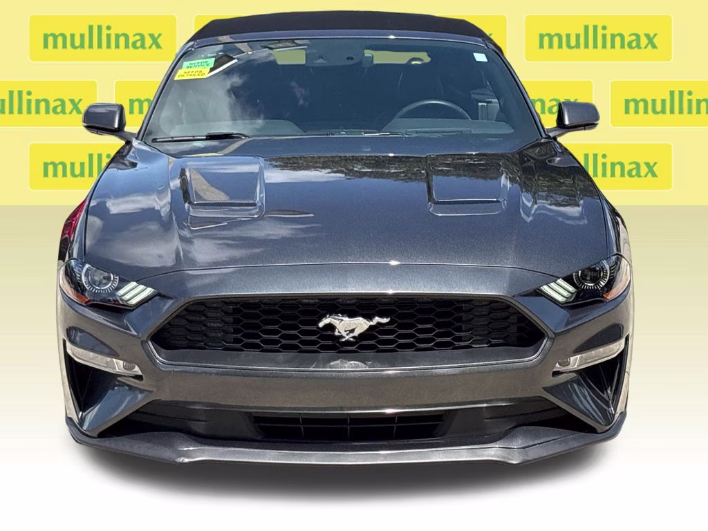 2019 Magnetic Ford Mustang EcoBoost Premium RWD Convertible