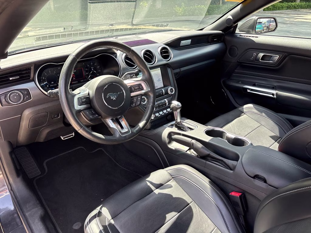 2019 Magnetic Ford Mustang EcoBoost Premium RWD Convertible