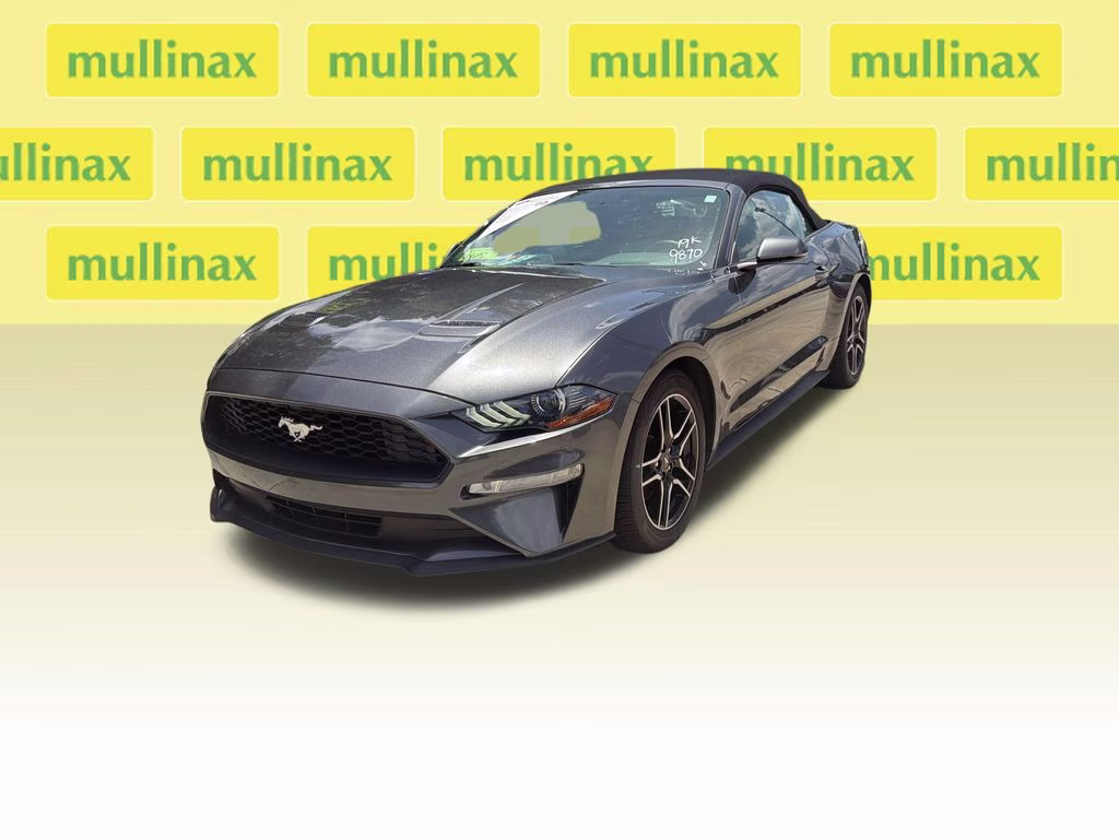 2019 Magnetic Ford Mustang EcoBoost Premium RWD Convertible