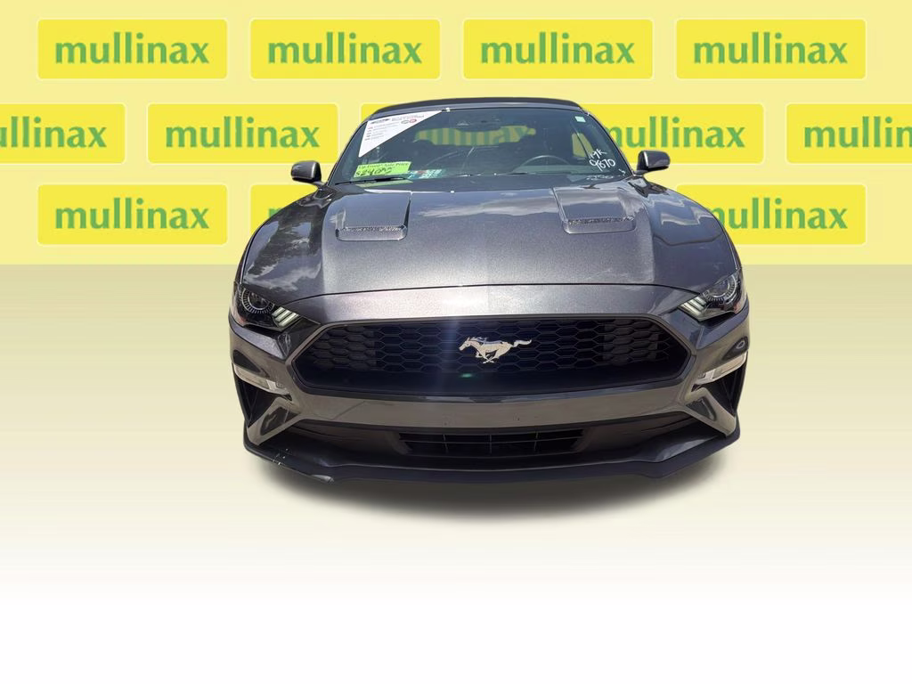 2019 Magnetic Ford Mustang EcoBoost Premium RWD Convertible