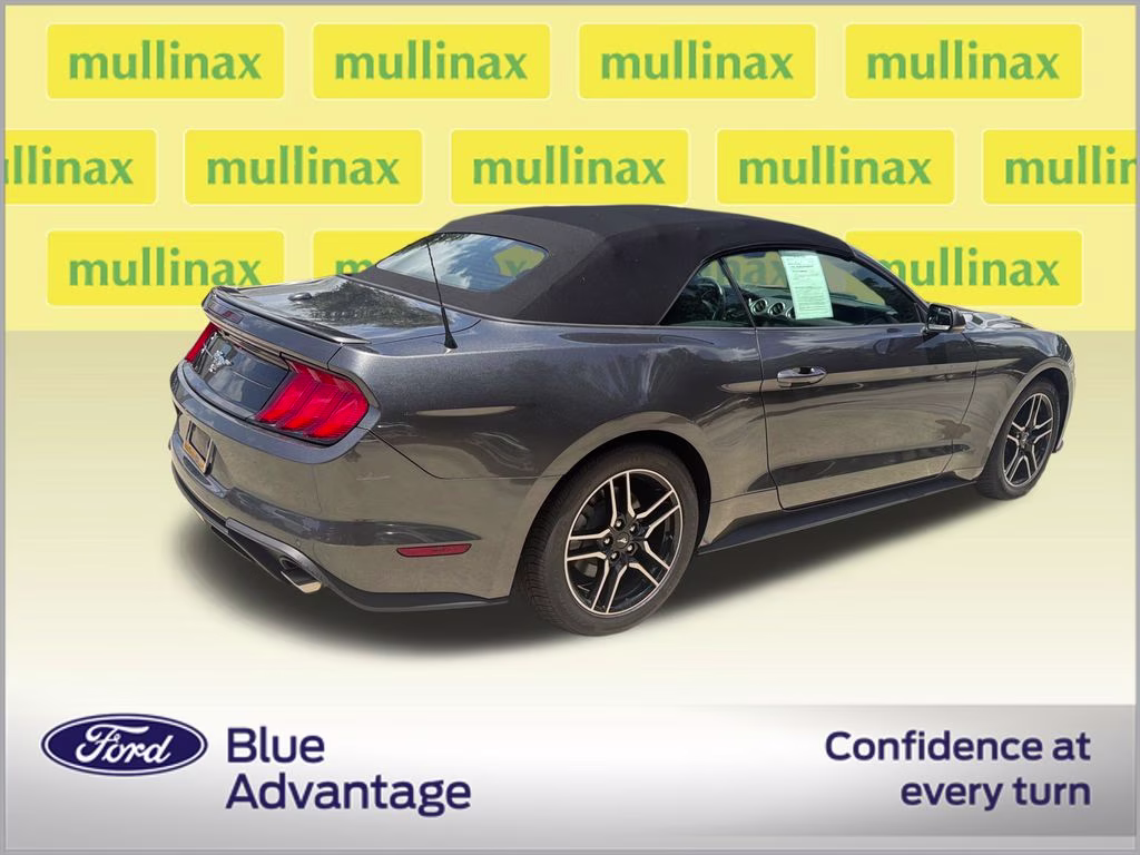 2019 Magnetic Ford Mustang EcoBoost Premium RWD Convertible