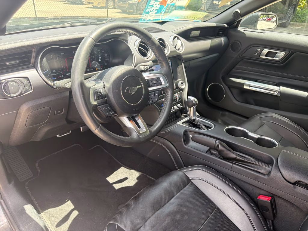 2019 Magnetic Ford Mustang EcoBoost Premium RWD Convertible