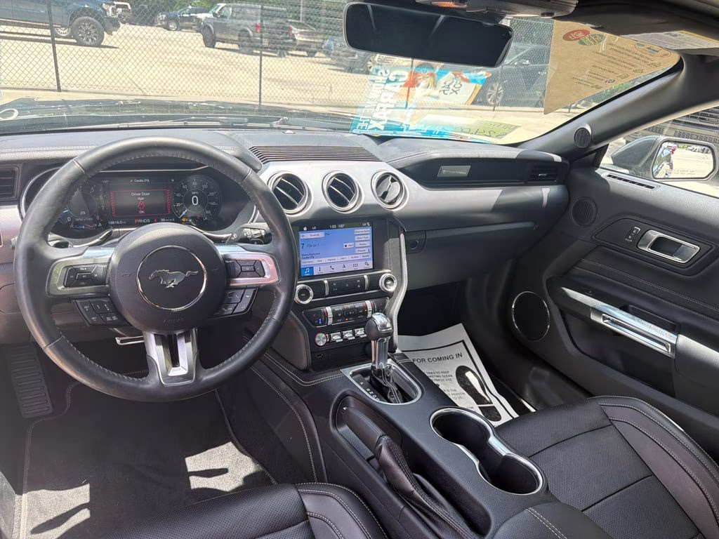 2019 Magnetic Ford Mustang EcoBoost Premium RWD Convertible