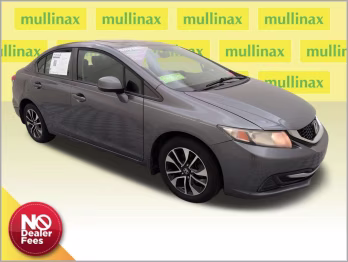2013 Gray Honda Civic EX FWD Sedan