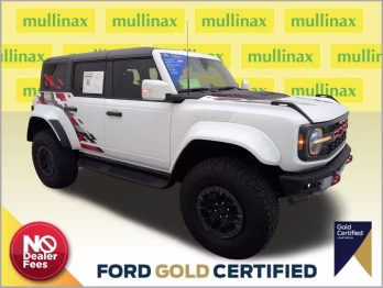 2024 Oxford White Ford Bronco Raptor 4X4 SUV