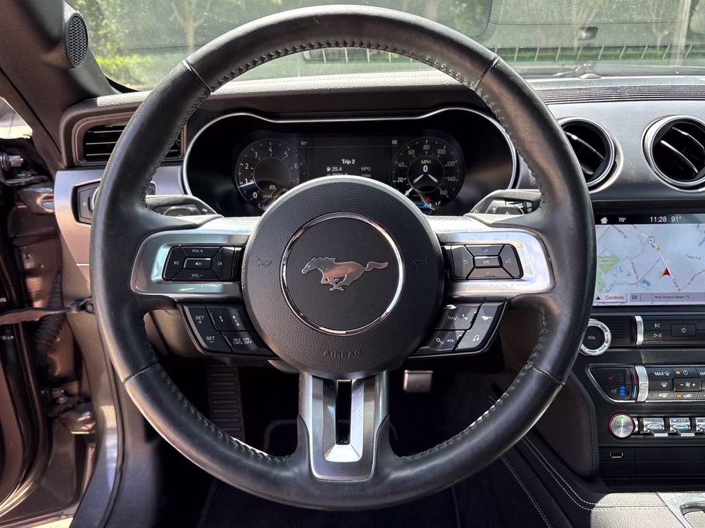 2019 Magnetic Ford Mustang EcoBoost Premium RWD Convertible