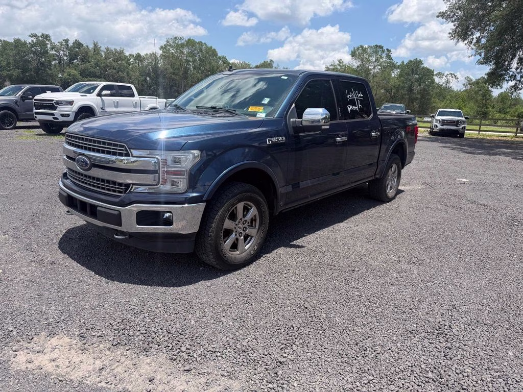 2020 Blue Ford F-150 Lariat 4X4 Truck