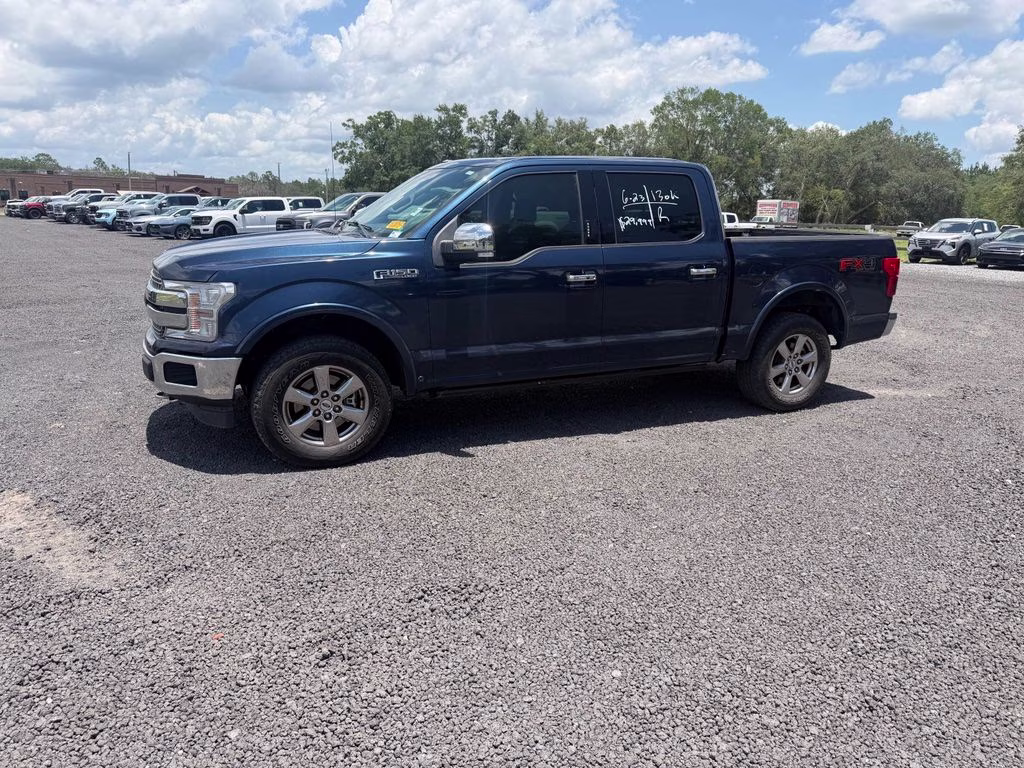 2020 Blue Ford F-150 Lariat 4X4 Truck