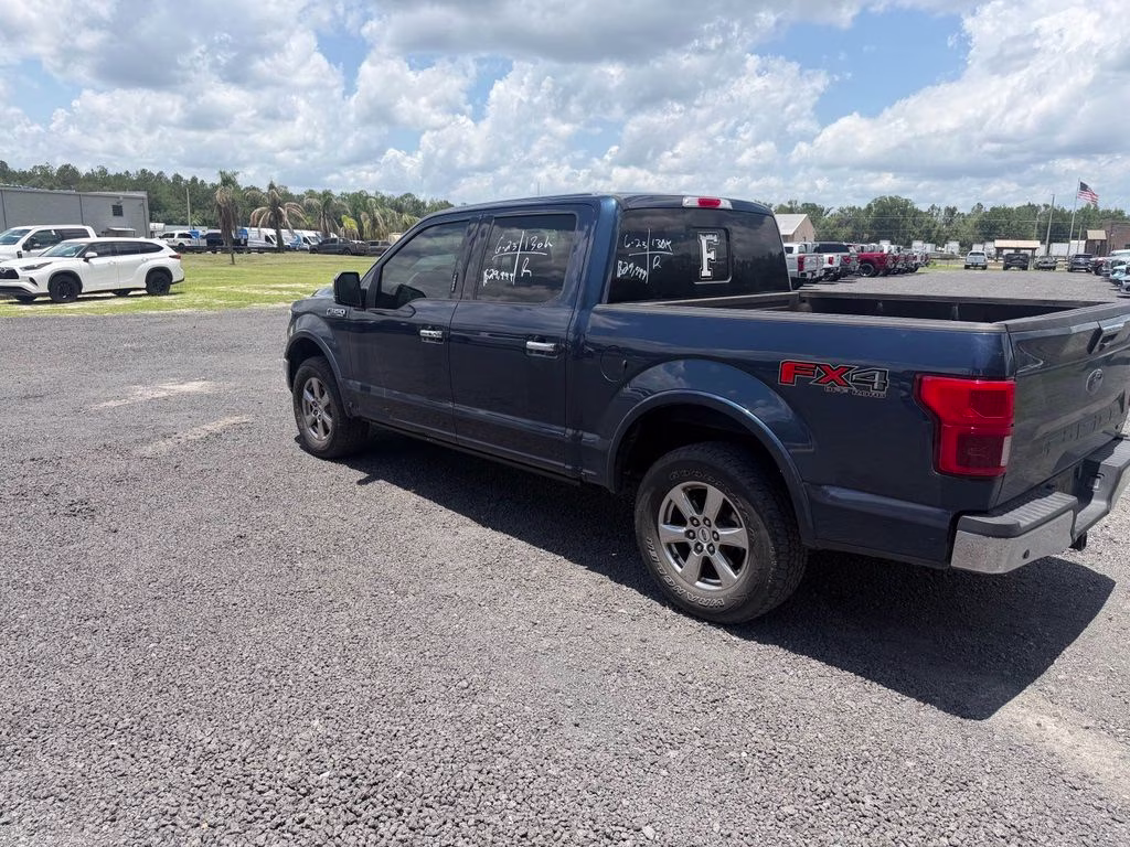 2020 Blue Ford F-150 Lariat 4X4 Truck