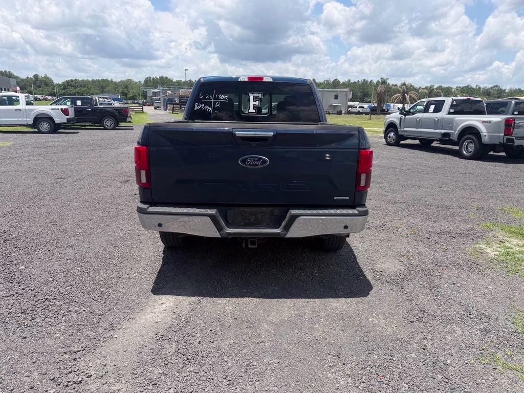 2020 Blue Ford F-150 Lariat 4X4 Truck